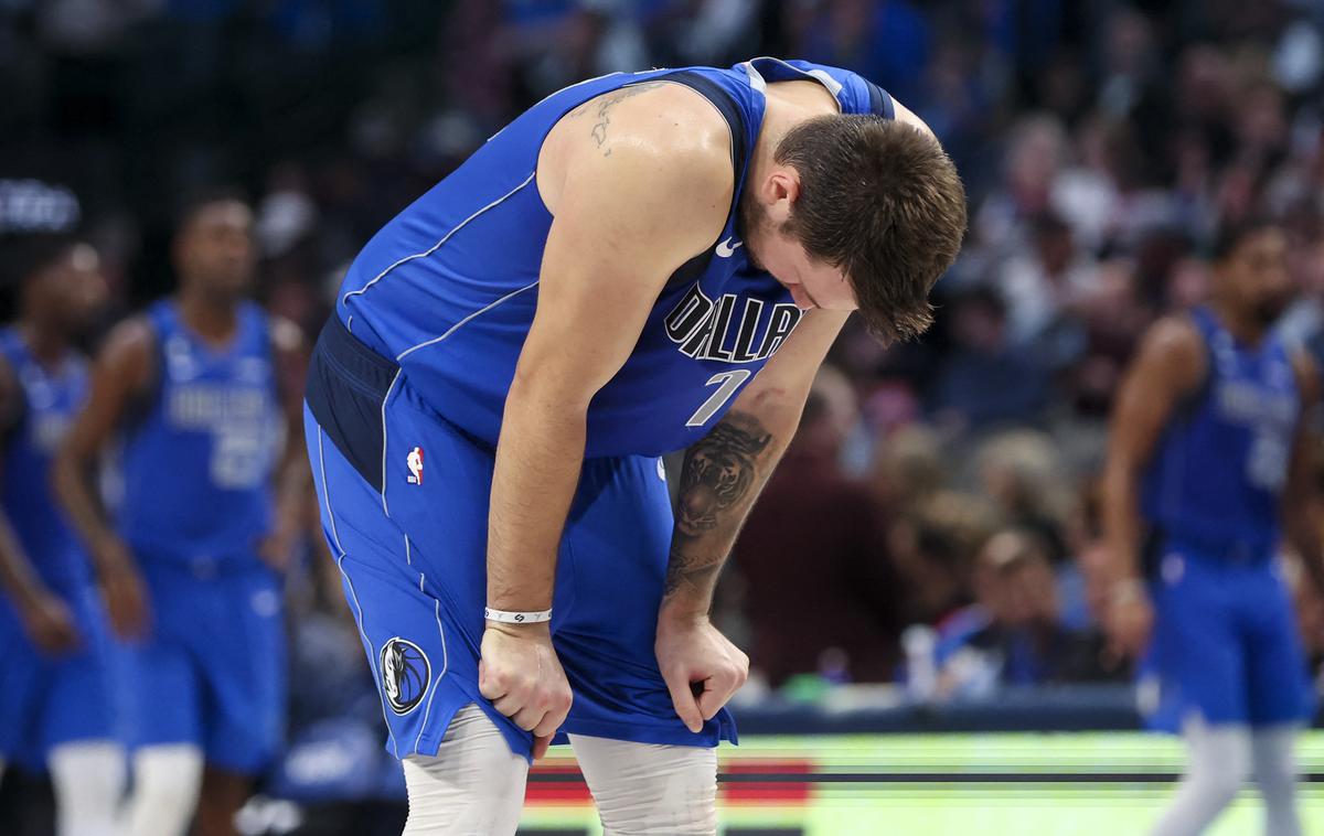 Luka Dončić Dallas Mavericks | Luka Dončić je dosegel 48. trojni dvojček v karieri. | Foto Reuters