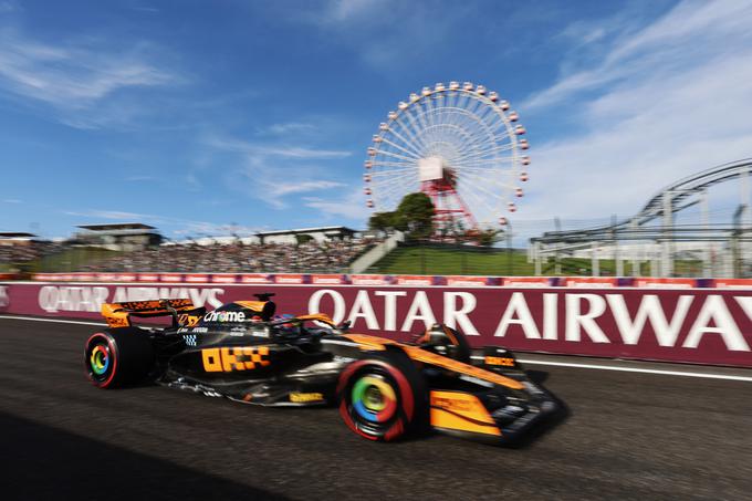 Novinec z McLarnom Oscar Piastri bo prvič na dirki formule 1 v prvi štartni vrsti. | Foto: Reuters