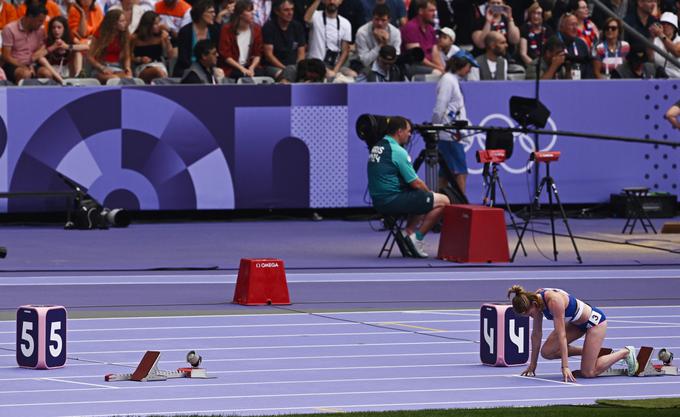 Štartno mesto za Shericko Jackson v kvalifikacijah na 200 metrov je takole v nedeljo dopoldne ostalo prazno. | Foto: Reuters