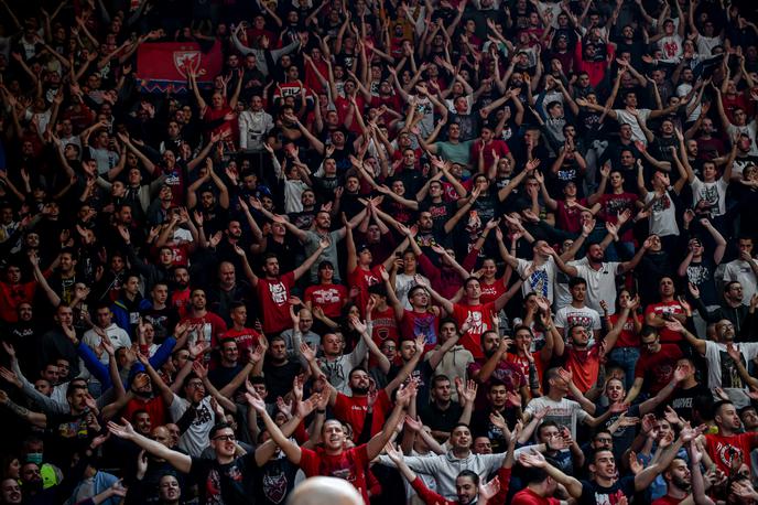 navijači Crvena zvezda Pionir | Unics Kazan je utišal razgreti Pionir. | Foto ABA liga/Dragana Stjepanović