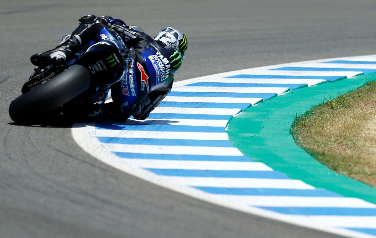 Maverick Vinales | Maverick Vinales bo nedeljsko dirko v Misanu začel s prvega mesta. | Foto Reuters