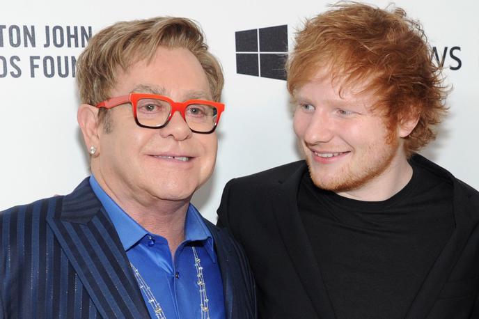 Elton John, Ed Sheeran | Foto Getty Images