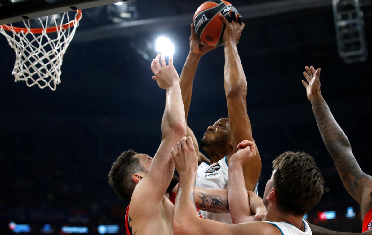 Anthony Randolph | Real Madrid Anthonyja Randolpha in Klemna Prepeliča se je igral z vodstvom, a na koncu kljub temu vknjižil prvo zmago. | Foto Reuters