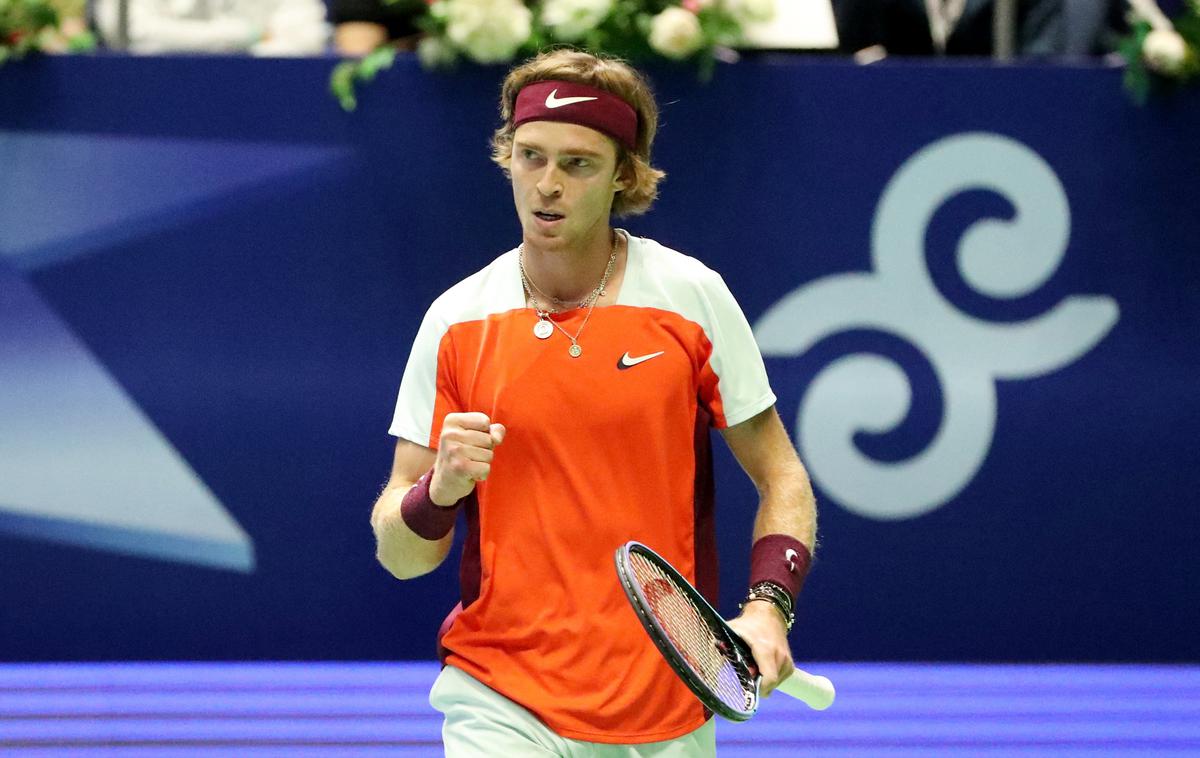 Andrej Rubljov | Andrej Rubljov je zmagovalec turnirja ATP v španskem Gijonu. | Foto Reuters