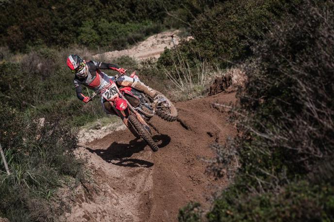 Tim Gajser Honda Riola Sardo 2024 | Po mesecu dni treninga na Sardiniji je Tim Gajser odpeljal prvo pripravljalno dirko. | Foto Honda Racing/ShotbyBavo