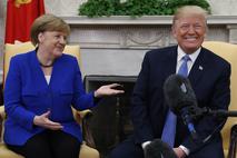 donald trump, angela merkel