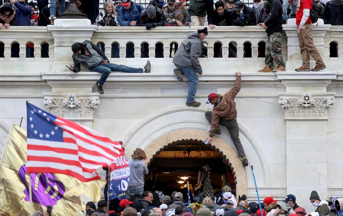 napad na Capitol zaslišanje ZDA | Foto Reuters