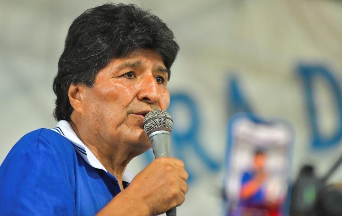 Evo Morales, nekdanji bolivijski predsednik | Moralesa so v zvezi s spolnimi odnosi z mladoletnico sprva preiskovali tudi zaradi posilstva, vendar so se tožilci pozneje osredotočili na trgovino z ljudmi. | Foto Reuters