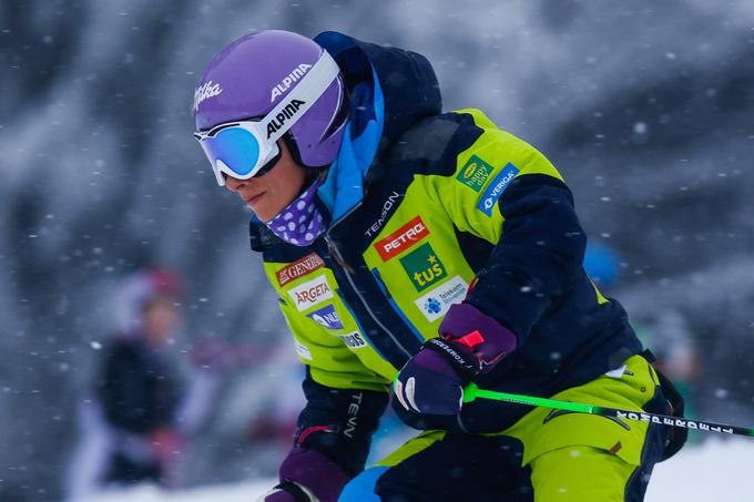 Te dni se pripravlja na ledeniku Pitztal, prihodnji teden pa jo že čaka selitev v Kanado. | Foto: Anže Malovrh/STA