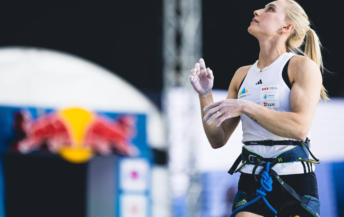 Janja Garnbret finale Innsbruck | Veseli se nove preizkušnje. | Foto Grega Valančič