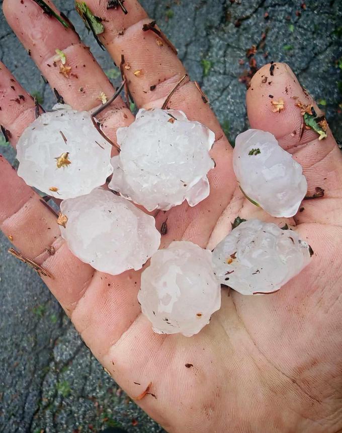 toča | Foto: Aleš Krautberger / Meteoinfo