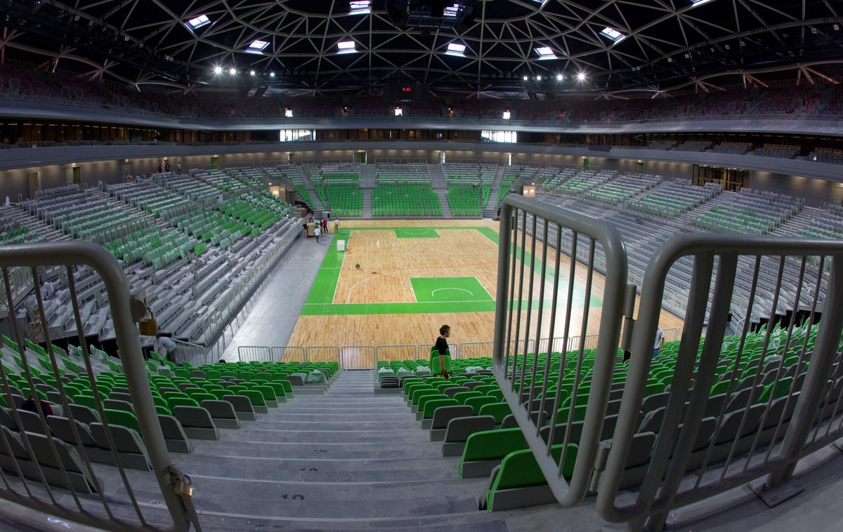 Dvorana Stožice. Gradnja. | Stožice bodo gostile najboljše odbojkarske klube. | Foto Vid Ponikvar/Sportida