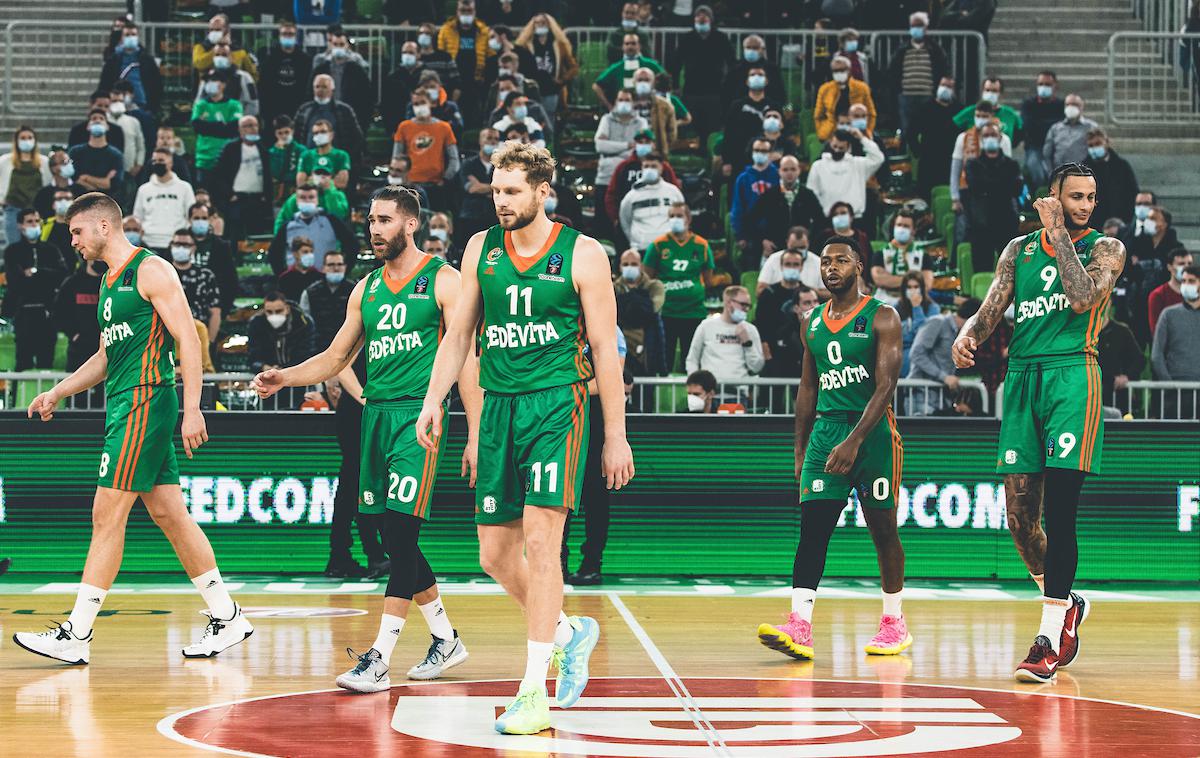 Cedevita Olimpija Ulm | Košarkarji Cedevite Olimpije so doživeli drugi poraz v EuroCupu in so po štirih krogih polovično uspešni. | Foto Vid Ponikvar