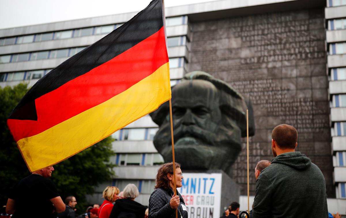 Protesti v Chemnitzu | Foto Reuters