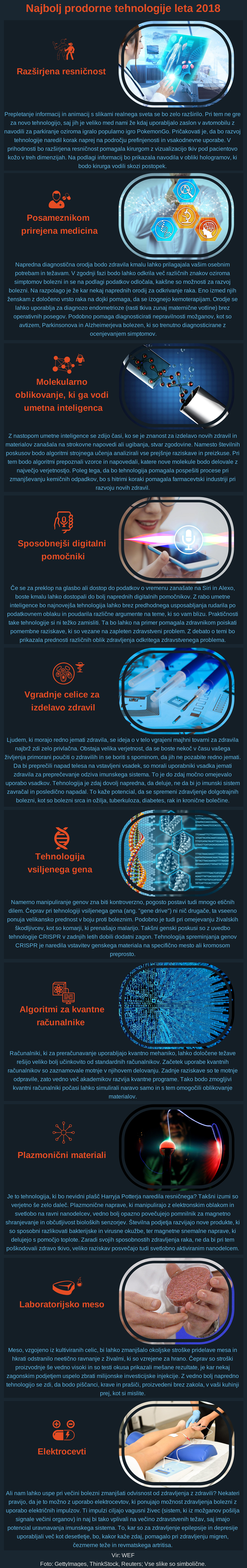 Najbolj prodorne tehnologije 2018 | Foto: Infografika: Marjan Žlogar