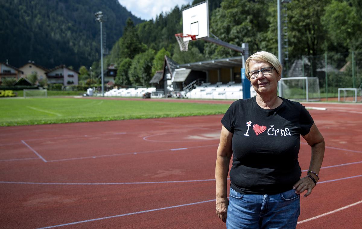 Romana Lesjak | Županja Črne na Koroškem Romana Lesjak je po oceni Dela eden od obrazov lanskih poplav, hkrati pa tudi simbol upanja, trdoživosti in poguma. | Foto Ana Kovač