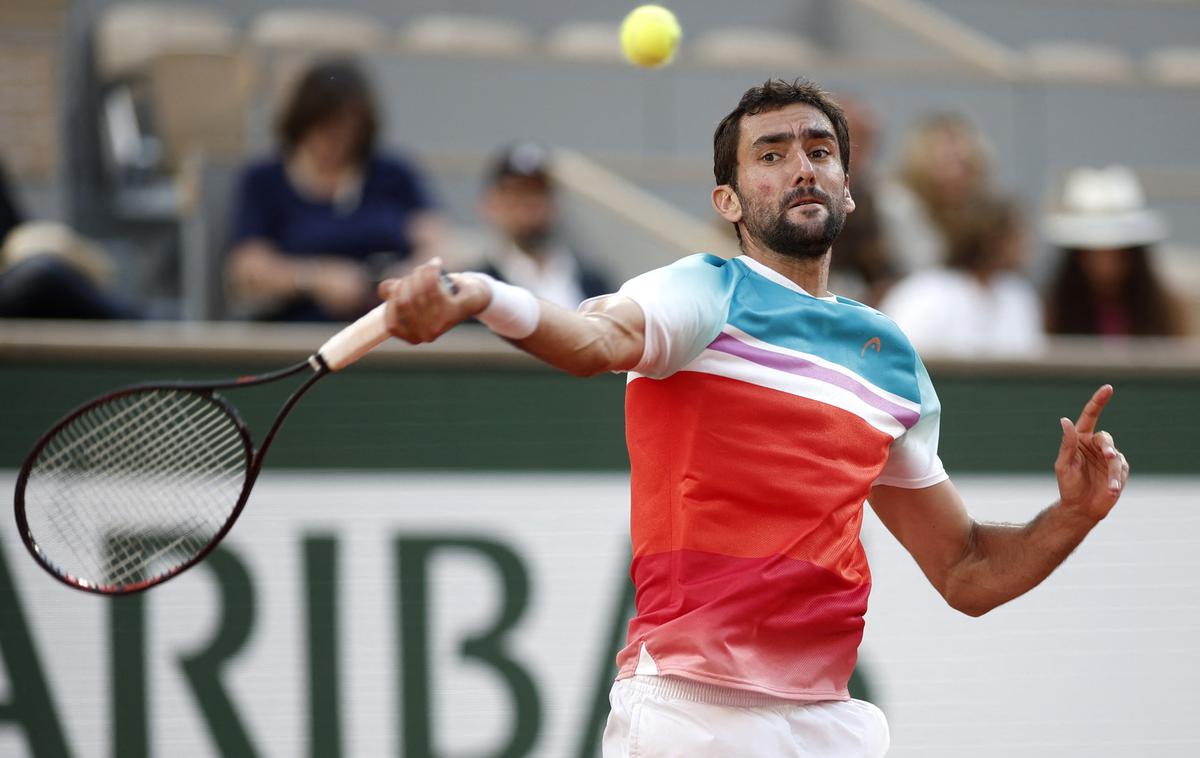 Roland Garros četrtfinale Čilić | Marin Čilić na OP Francije nastopa že 17. leto. Prvič je prišel v polfinale. | Foto Reuters