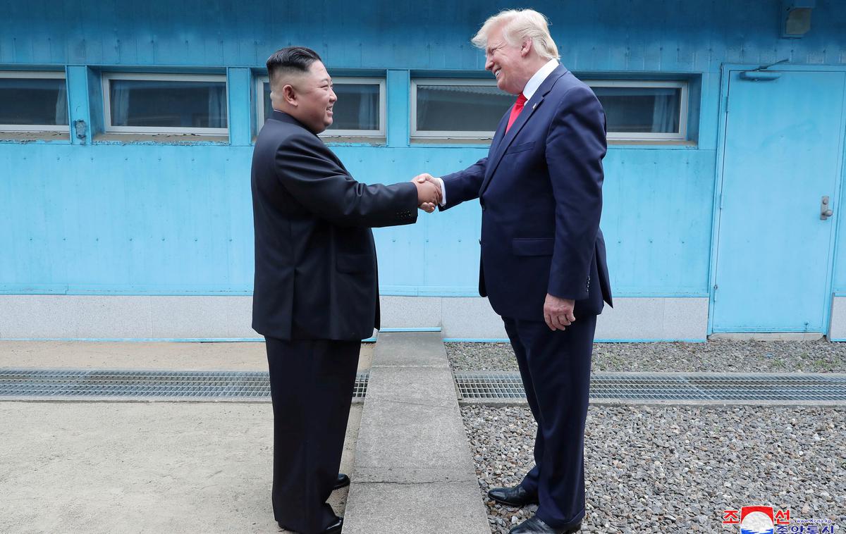 Kim Jong-un in Donald Trump | Foto Reuters