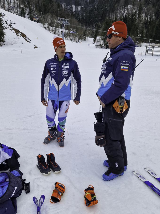 Žan Kranjec in Klemen Bergant | Foto: Matej Podgoršek