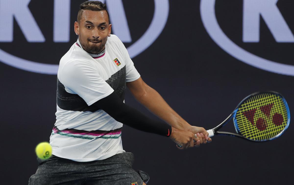 Nick Kyrgios | Avstralec Nick Kyrgios je v drugem krogu Odprtega prvenstva Mehike izločil nosilca turnirja Rafaela Nadala. | Foto Reuters