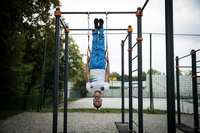 "Moja največja ovira tu je, da fizično nisem tako pripravljen, a uradni trening sem dobro oddelal, tako da ostajam optimist," pravi veteran Sašo Bertoncelj. | Foto: Ana Kovač