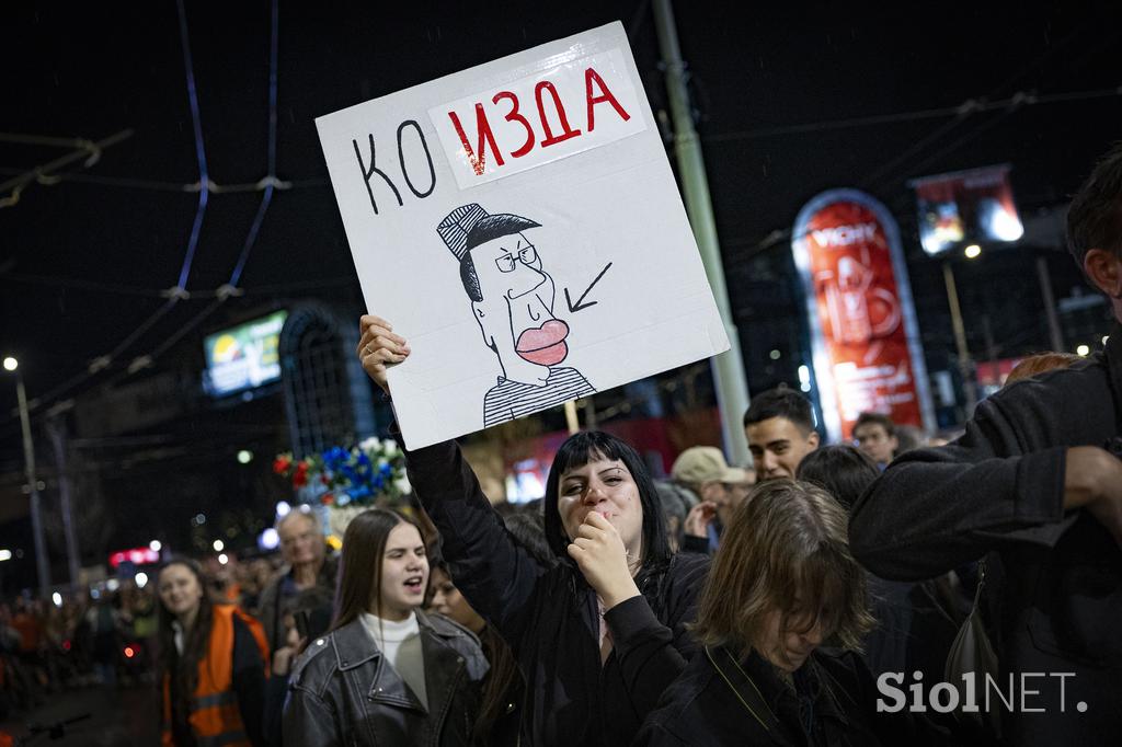 Protesti Beograd 14.03.2025