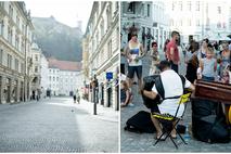 ljubljana nekoč in danes ulični glasbeniki