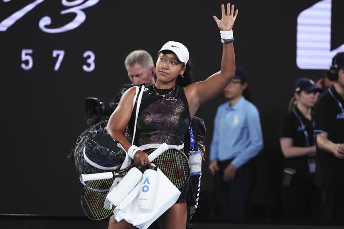 Naomi Osaka se je že poslovil od turnirja. | Foto: Guliverimage