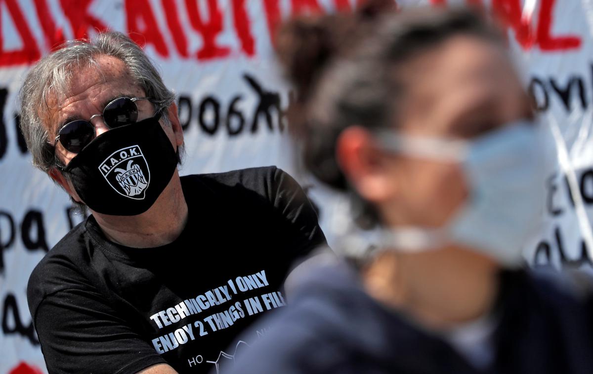 PAOK - maska | Foto Reuters