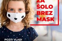 SD. Brez mask v šolah.