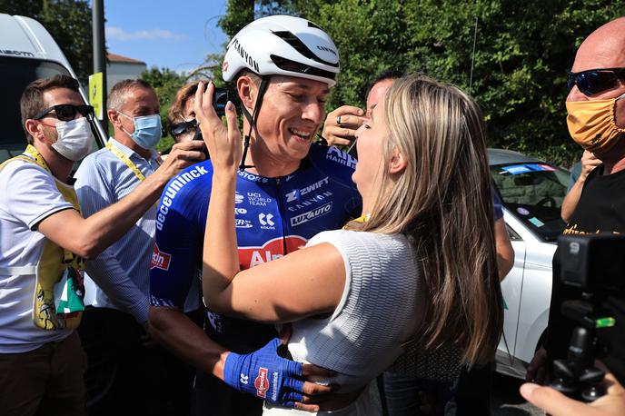 Jasper Philipsen Dirka po Franciji 2023 | Belgijski sprinter Jasper Philipsen (Alpecin-Deceuninck) je veliki zmagovalec 3. etape francoskega Toura. | Foto Reuters