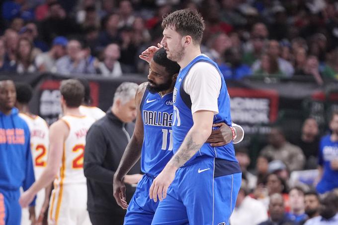 Luka Dončić in Kyrie Irving sta najboljša posameznika Dallas Mavericks. | Foto: Guliverimage