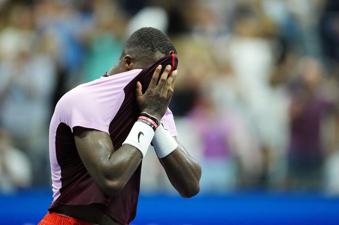 Frances Tiafoe | Frances Tiafoe je poskrbel za senzacijo. | Foto Reuters