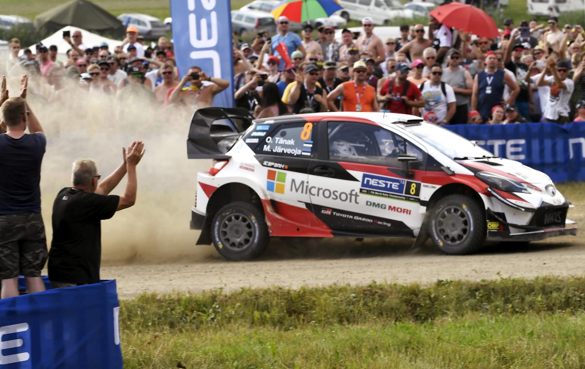 Ott Tänak | Ott Tänak (Toyota Yaris) je zmagovalec relija po Švedski. | Foto Reuters