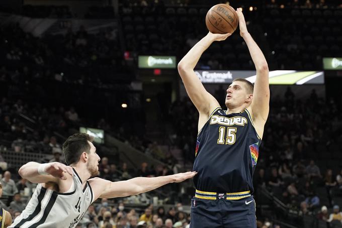 Nikola Jokić je tokrat dosegel 35 točk. | Foto: Guliverimage/Vladimir Fedorenko