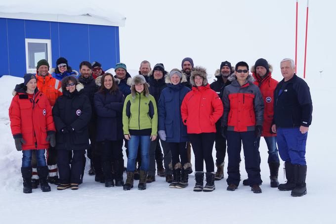 Bila je del prve znanstvene raziskovalne ekipe na raziskovalni postaji Villum. | Foto: Villum Research Station