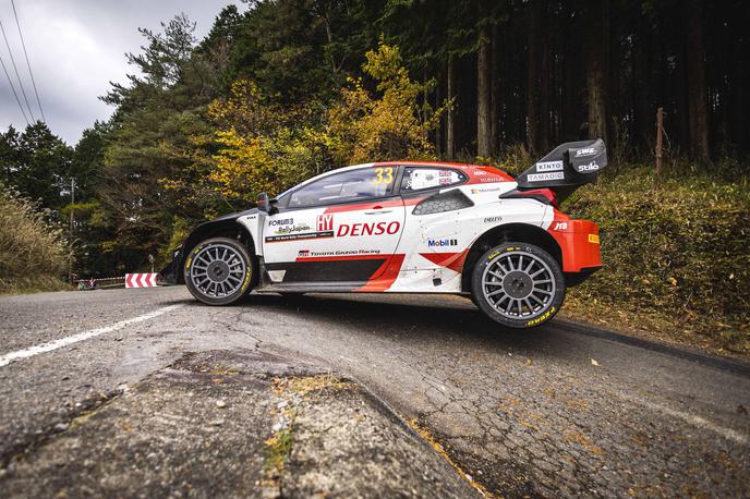 WRC Japonska Elfyn Evans Toyota | Elfyn Evans dirka proti osmi zmagi na svetovnem reli prvenstvu. | Foto Guliverimage