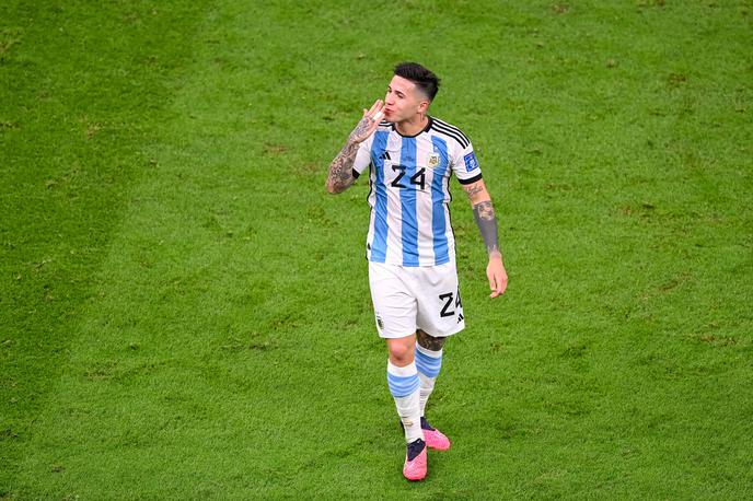 Argentina Enzo Fernandez | Enzo Fernandez bo nadaljeval kariero na Otoku. | Foto Guliver Image