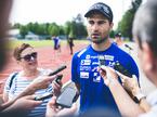 Skakalci skakalke trening Kranj