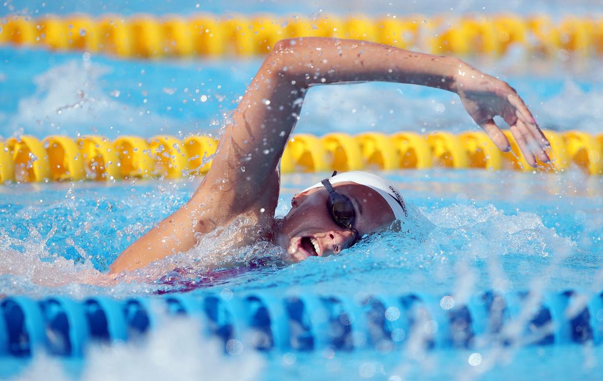 Neža Klančar | Neža Klančar je zmagala na 100 m prsno in 100 m prosto. | Foto osebni arhiv