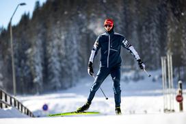 Pokljuka, trening in tiskovka slovenske biatlonske reprezentance