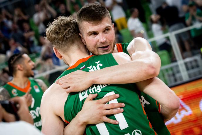 Cedevita Olimpija : Crvena zvezda liga ABA | Edo Murić je bil osrednji junak zmage nad Crveno zvezdo. | Foto Vid Ponikvar