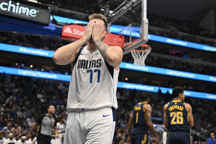 Luka Dončić Dallas Mavericks | Luka Dončić je bil s 34 točkami prvi strelec tekme. | Foto Reuters