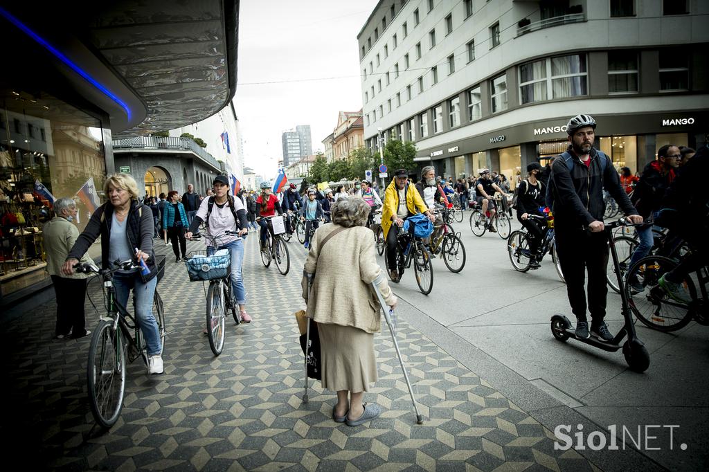 Protesti Ljubljana