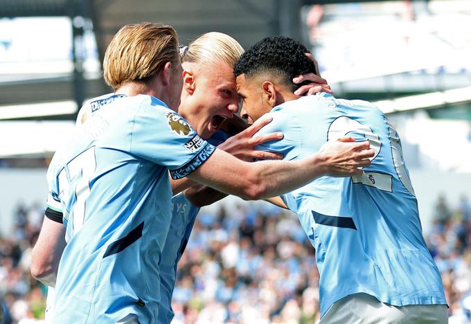  Manchester City je doma proti Ipswichu zaostajal, a na koncu zabeležil zanesljivo zmago. | Foto: Reuters