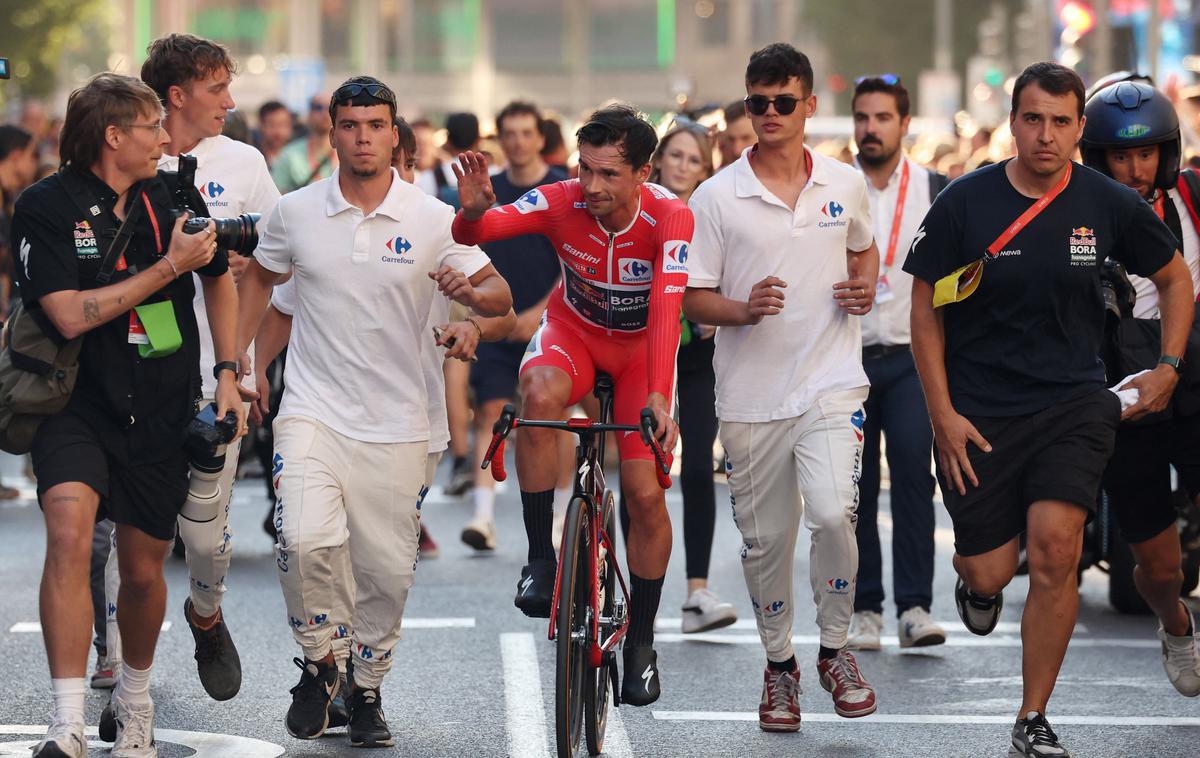 Primož Roglič, Vuelta 2024 | "Slovenija se sploh ne zaveda, kaj imamo zdaj s Pogačarjem in Rogličem. To je res fenomen." | Foto Reuters