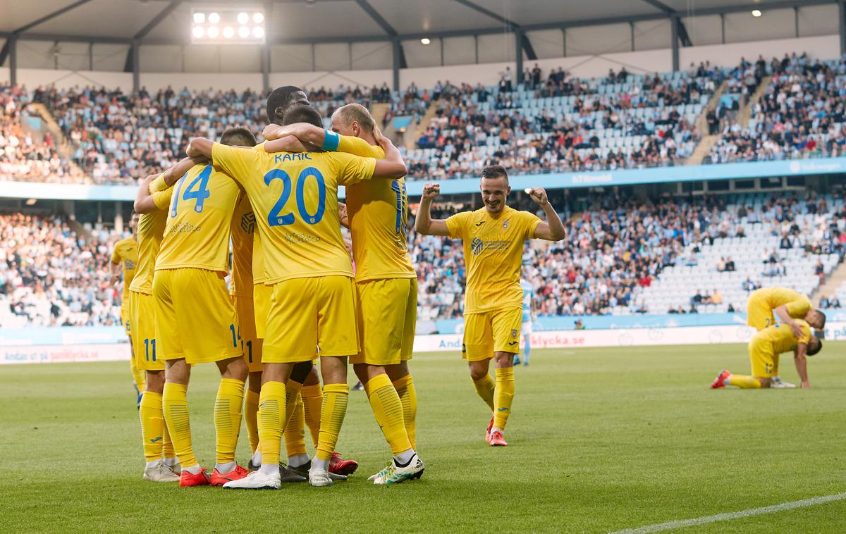 Domžale Malmö | Domžale so slavile proti Rudarju. | Foto Reuters