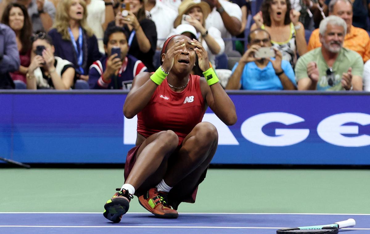 Arina Sabalenka Coco Gauff | Coco Gauff je osvojila prvi grand slam turnir v karieri. | Foto Reuters