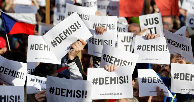 Praga protesti Češka Babiš | Foto: Reuters