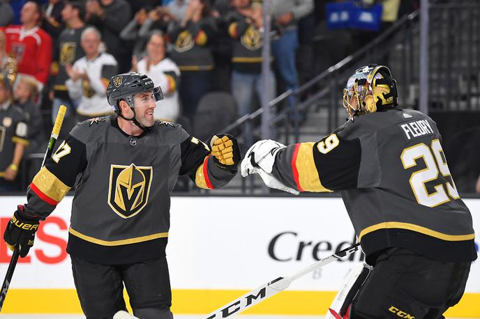 Vegas Golden Knights | Vegas je na domačem ledu pomendral Anaheim. | Foto Reuters